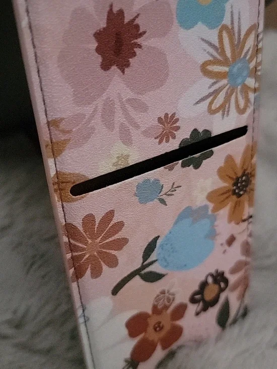 Kindle Case Floral Design 5x7 Inches New Pink - Picture 3 of 5